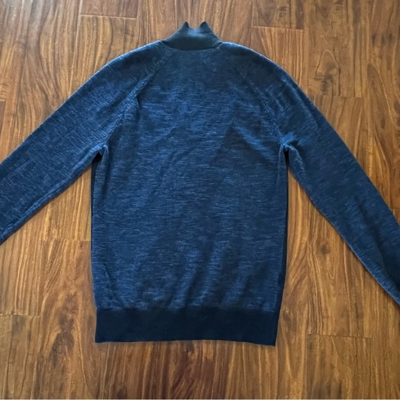 Original Penguin by Munsingwear Men's Navy Colorblocked 1/4 Zip Sweater size S - Picture 9 of 9